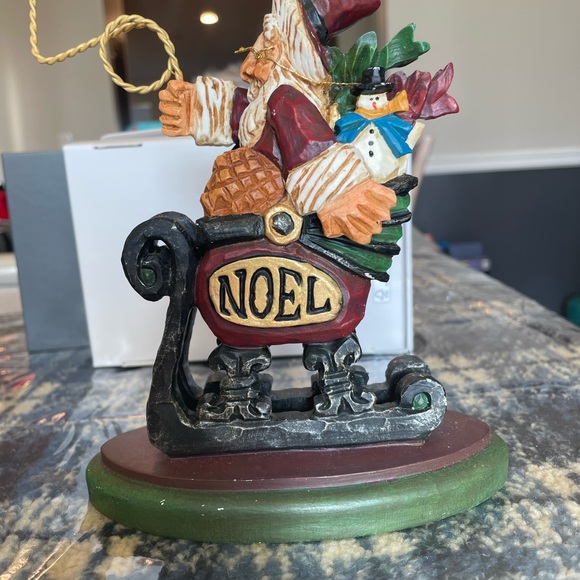 David Frykman Santa Portfolio Exclusive Event Piece 1999 Noel Sleigh - Picture 1 of 12